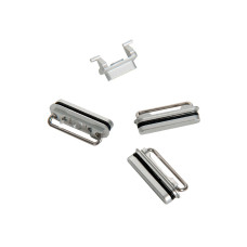 Набор кнопок громкости и включения iPhone 6S / 6S Plus серебро