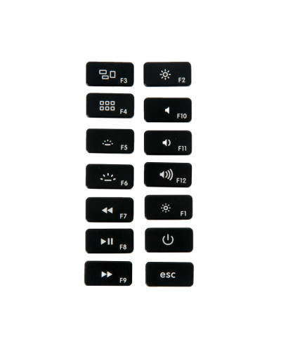 Набор функциональных клавиш с пантографами 14шт тип AC6 / A1398 A1502 A1425 A1369 A1466