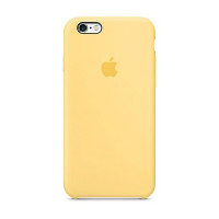 Чехол iPhone 6 / 6S Silicone Case / желтый