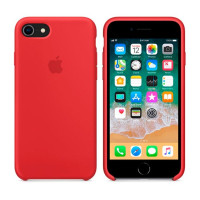 Чехол iPhone 7 / 8 Silicone Case / (PRODUCT) Red (MQGP2) красный