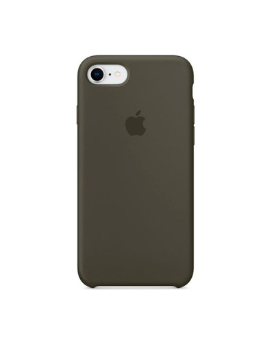 Чехол iPhone 7 / 8 Silicone Case / угольно-серый
