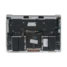 Топкейс с клавиатурой RUS РСТ трекпадом и АКБ A1819 MacBook Pro 13 Retina TB A1706 2016 Silver AASP
