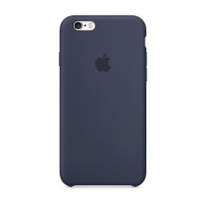 Чехол iPhone 6 / 6S Silicone Case / темно-синий