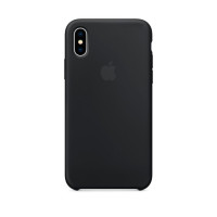 Чехол iPhone X / XS Silicone Case / Black (MQT12) черный