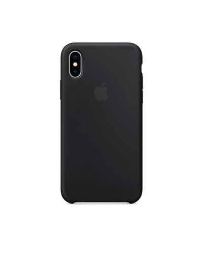 Чехол iPhone X / XS Silicone Case / Black (MQT12) черный