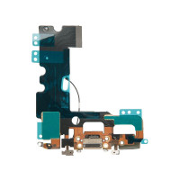 Шлейф с разъемом зарядного устройства с микрофоном iPhone 7 / 821-00270 белый