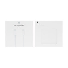 Блок питания MacBook 13 Retina 61W USB-C 20.3V 3A A1718 с кабелем / коробочная копия AAA