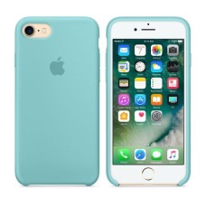 Чехол iPhone 7 / 8 Silicone Case / Marine Green (MRR72) морской