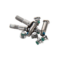 Набор винтов нижней части корпуса 10шт MacBook Air 13 Retina A1932 Late 2018 Silver Серебро