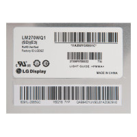 Матрица LG Philips LM270WQ1 (SD)(E3) iMac 27 A1312 Mid 2011 / класс C