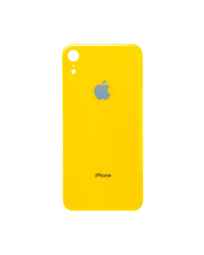 Стекло корпуса iPhone XR желтый