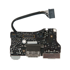 Плата I/O с разъемами Audio USB MagSafe 2 MacBook Air 13 A1466 Mid 2013 Early 2014 Early 2015 923-0439 820-3455-A - поставка Apple ASP
