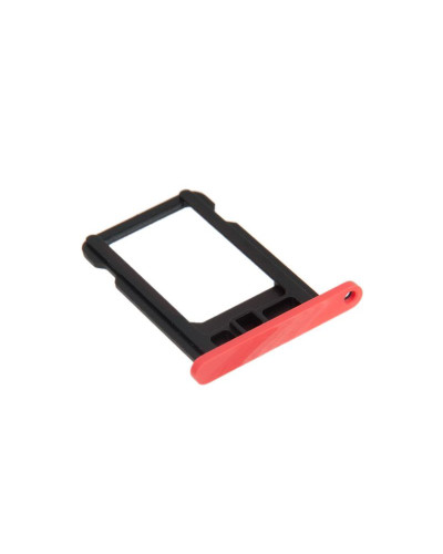 Держатель SIM карты iPhone 5C красный