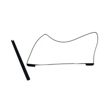 Набор для замены матрицы / светоотражатели / резиновый уплотнитель / крышка антенны MacBook Pro 13 Retina A1425 A1502 Late 2012 - Early 2015