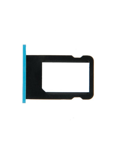 Держатель SIM карты iPhone 5C голубой