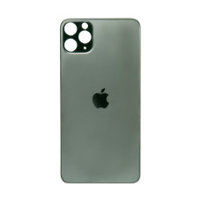 Стекло корпуса iPhone 11 Pro Max / темно-зеленый